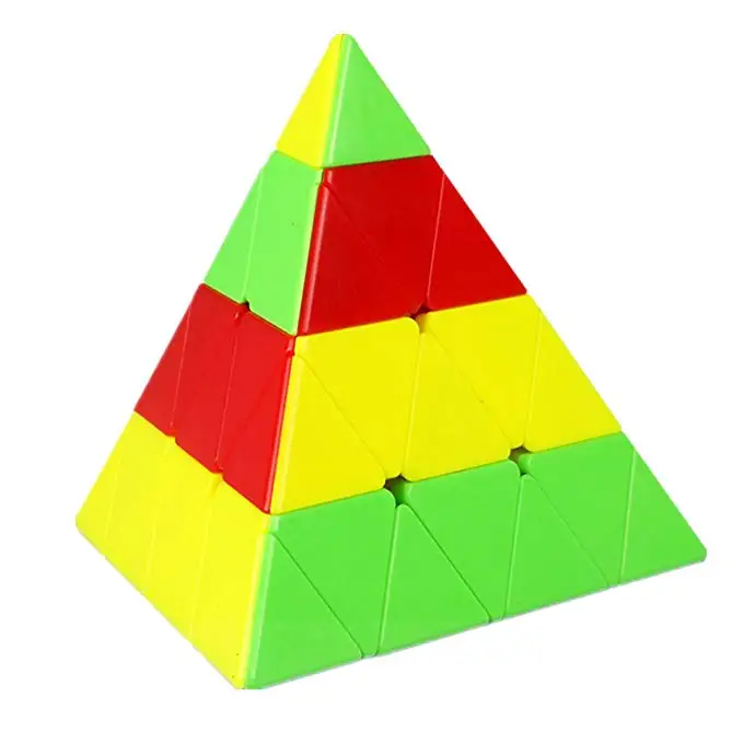 Cuber Speed Qiyi 4x4 Пирамида без наклеек магический куб мастер скоростной