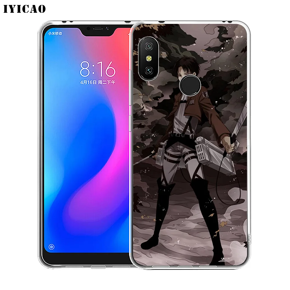 IYICAO Attack on Titan Мягкий силиконовый чехол для телефона Xiaomi Redmi 4A 5A 6A Note 7 6 5 Pro Plus 4X Prime |