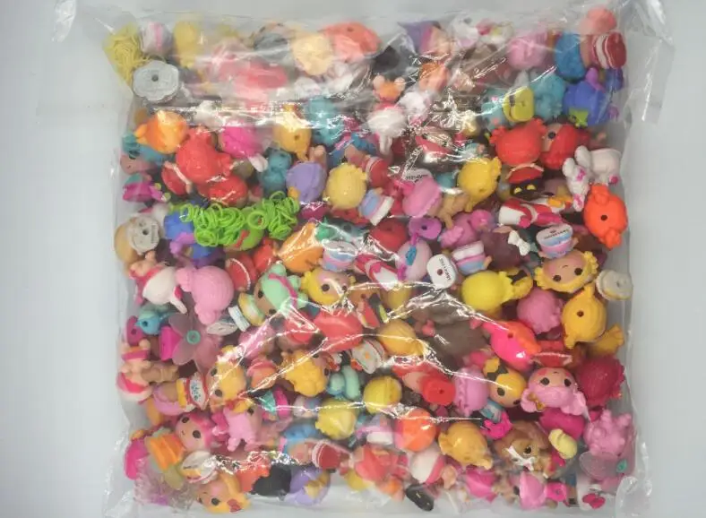 20 шт./лот различные Мультяшные экшн фигурки Lalaloopsy прекрасные капсульные куклы