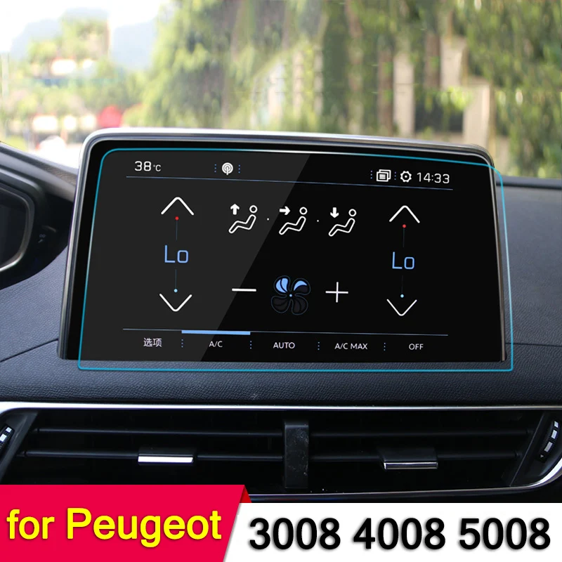 Защитная пленка из закаленного стекла Наклейка с защитой экрана для Peugeot 3008 5008 GT