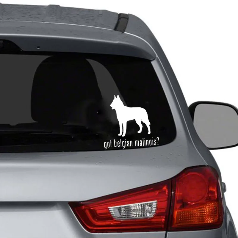 YJZT 15*15 см Виниловая наклейка на окно автомобиля с изображением животных|vinyl decal|dog