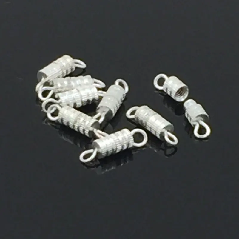 

200 шт ожерелье с винтовой застежкой 15 мм аксессуары Para Bisuteria ювелирные застежки для браслетов и ожерелья Sieraden Maken