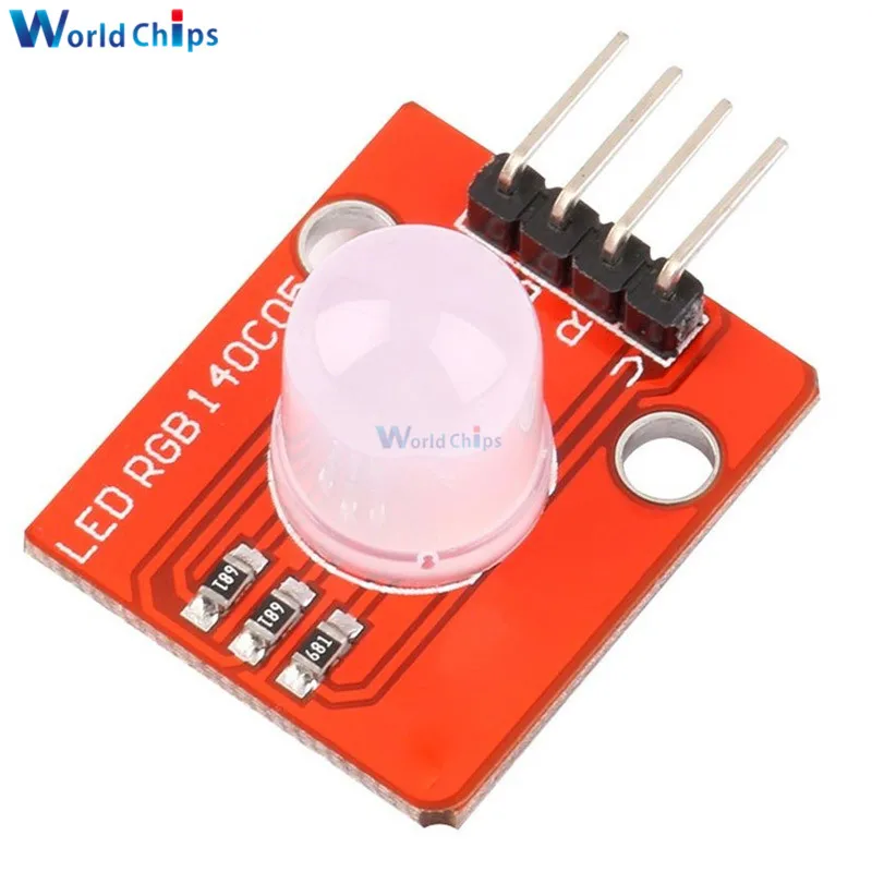 Светодиодные модули RGB 10 мм 2 шт. светоизлучающие диоды для Arduino STM32 5 в M92 |