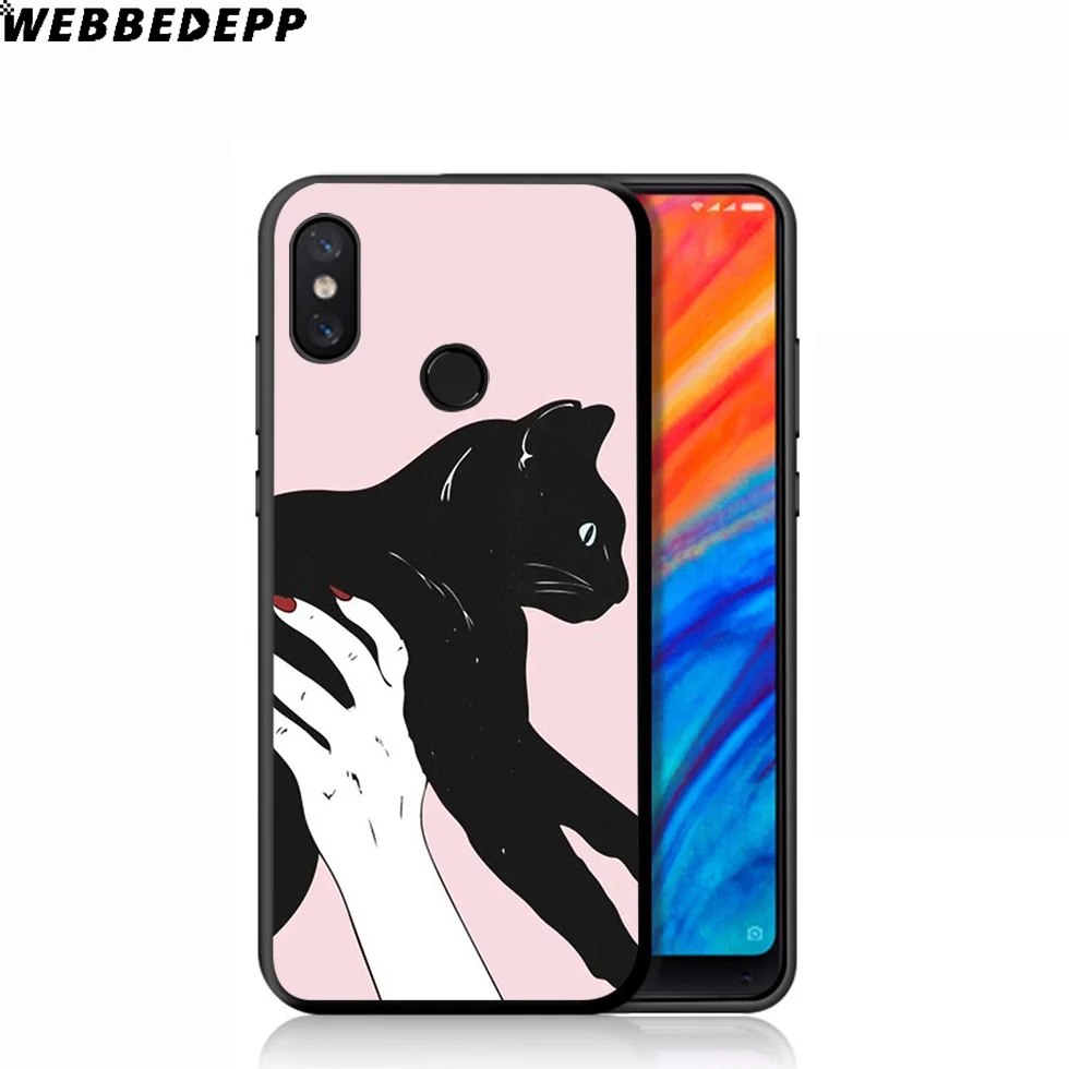 WEBBEDEPP розовый мягкий чехол для Xiaomi Mi 9T 9 8 SE 6 A1 A2 A3 Lite MiA1 MiA2 MiA3 F1 MAX 3 Mi8 CC9E CC9 |