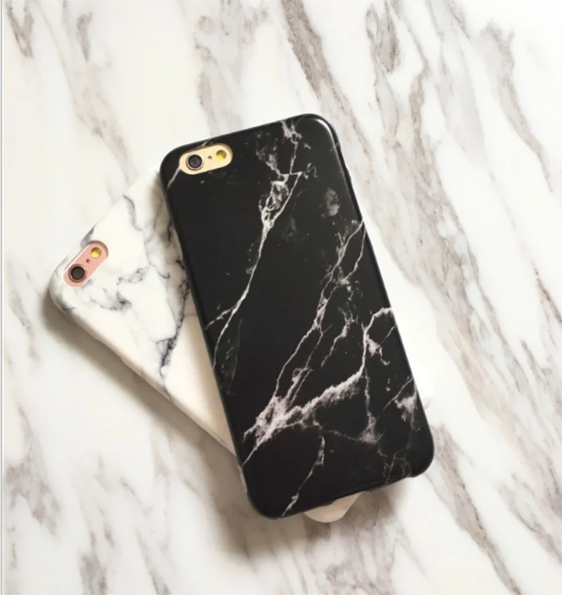 Гелевый Чехол с мраморным камнем для Apple iPhone 7 6s 6 8 Plus 5 5S SE X мягкий ТПУ чехол