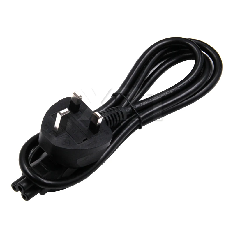 Новое поступление 3-контактный сетевой кабель с 3 зубцами и вилкой Стандарта
