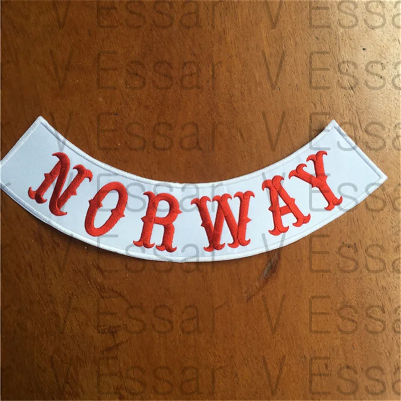 Тканевые нашивки для куртки 30x7 см|embroidery patch|cloth patchpatch norway |