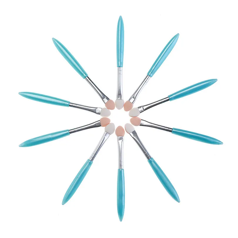 10 шт. губка аппликатор для подводки глаз и бровей|eye shadow applicator|applicator shadowseye brush sponge |