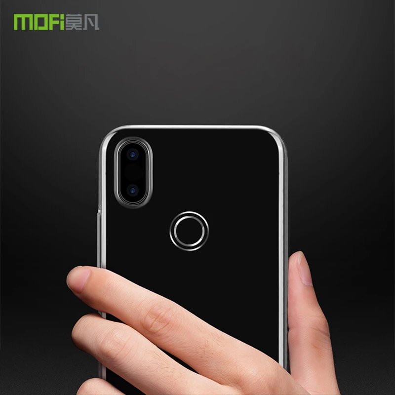 for Xiaomi mi8 case original MOFi xiaomi mi 8 cover silicon transparent soft TPU capas back |
