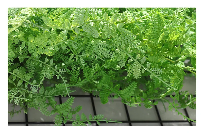 70 см пластиковые искусственные лозы искусственные Podocarpus зелени гирлянды настенные для свадьбы фон поддельные растения лоза