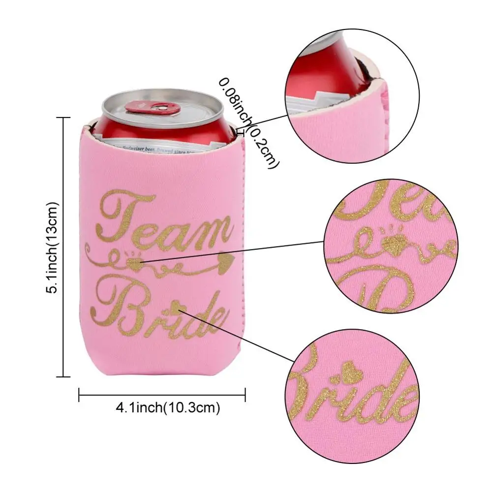 1Pcs LPK Cooler Bag Наш теплый подарок подружки невесты может свадебный душ сувениры кулер рукава шнурок Подарочные сумки куриные ночные принадлежности для вечеринки-девичника - Цвет: 1Pcs LPK Cooler Bag