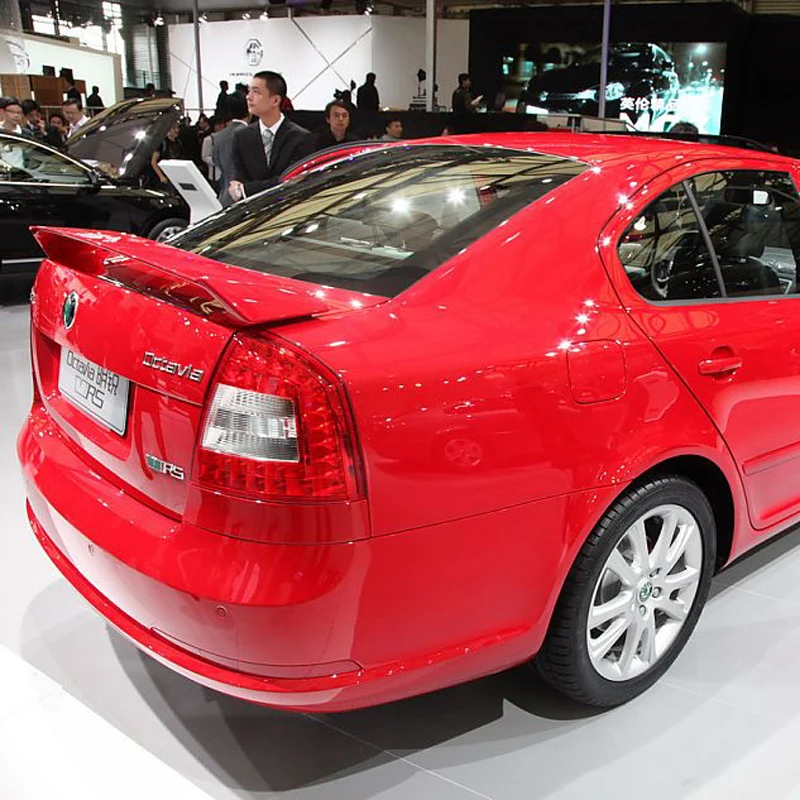 Для Skoda Octavia спойлер 2006 2014 GT Стиль авто украшение в виде хвостового крыла ABS