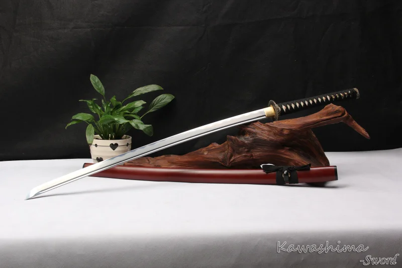 Бесплатная доставка качественный подлинный японский самурайский меч сложенная