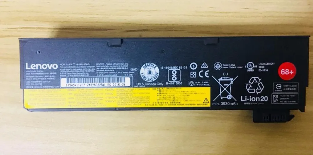Новый оригинальный аккумулятор для LENOVO ThinkPad K2450 X240 X240s X250 X260 T440 T440s T450 T450s L450 L460 L470