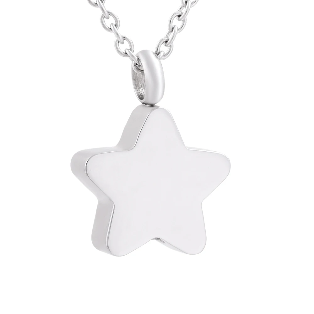 IJD9829 Women Newest 2017 Accessories Quality and Quantity Assured Full Little Star Cremation Jewelry Urn Pendant Necklace