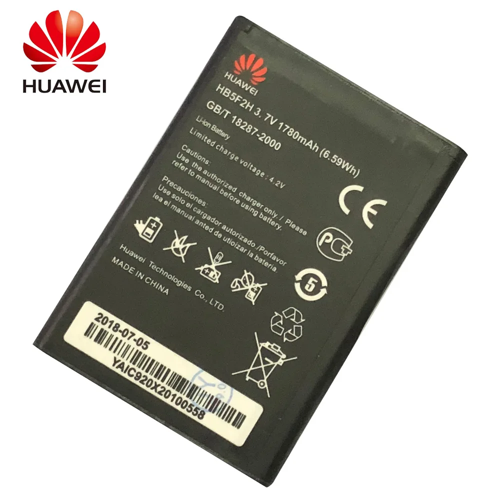Новый HB5F2H 3 7 V 1780mAh Высокое качество батареи Huawei 4G Lte WIFI роутер E5375 EC5377 Мобильный