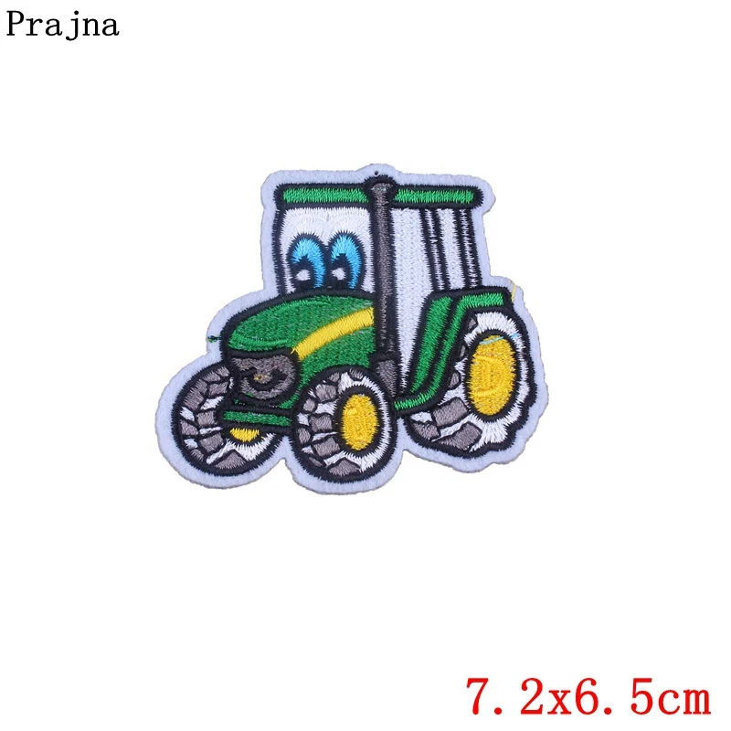 Prajna мини-нашивки с вышивкой в виде грузовика для женской одежды - купить по