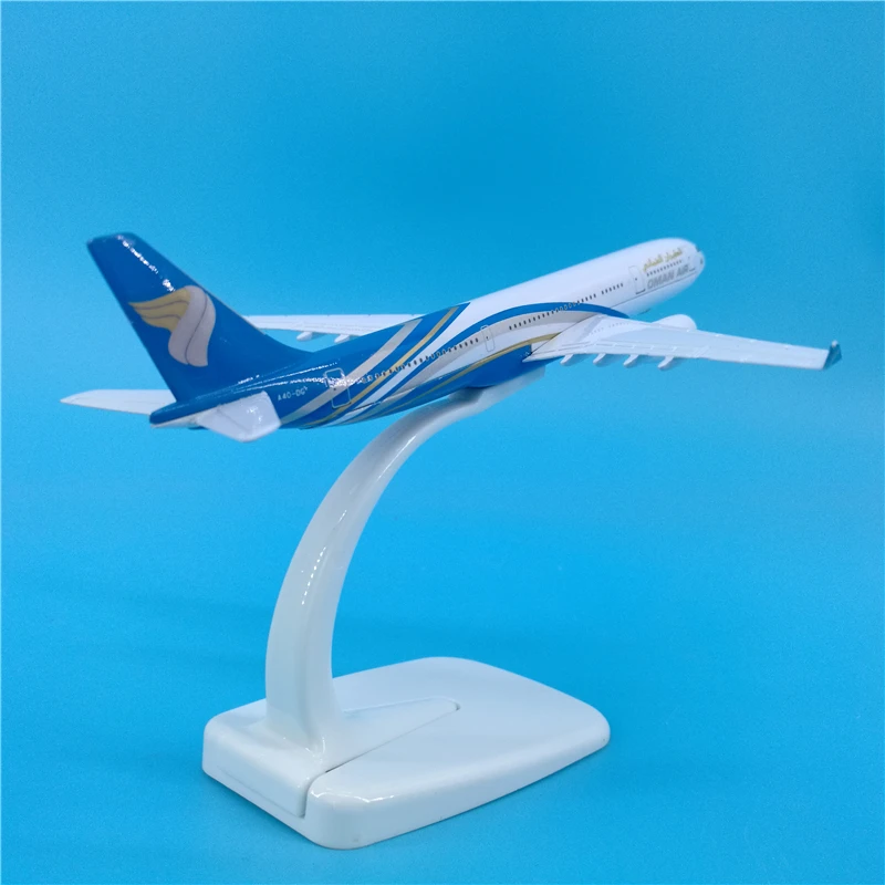 16 см Oman Air A330 модель самолета статические Твердые A330 модель металлического самолета подарок украшения коллекция авиационный Airbus Модель 1:400
