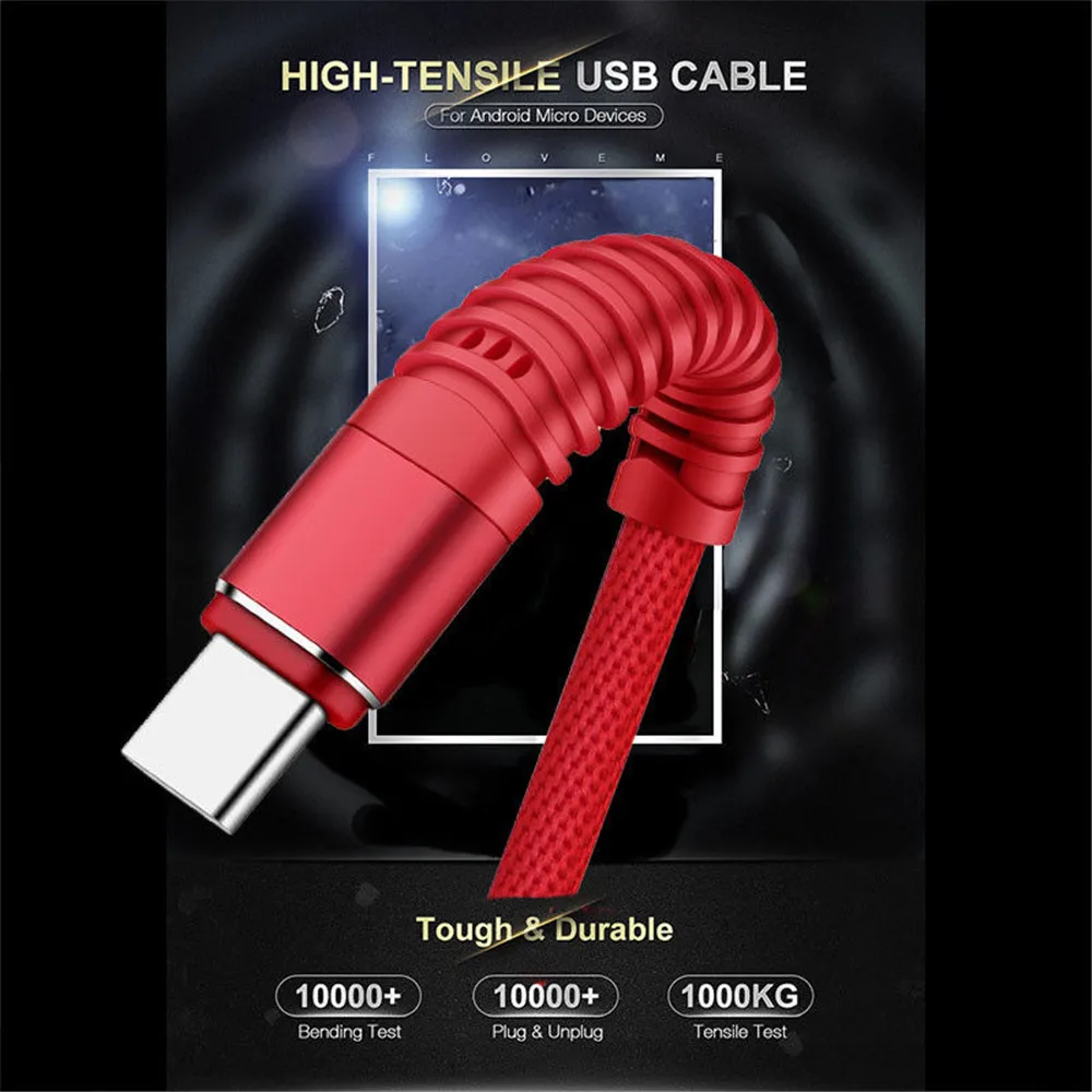 Данные Тип usb-c кабель для samsung S9 S8 Plus Note 9 8 huawei Xiaomi OnePlus C зарядный провод