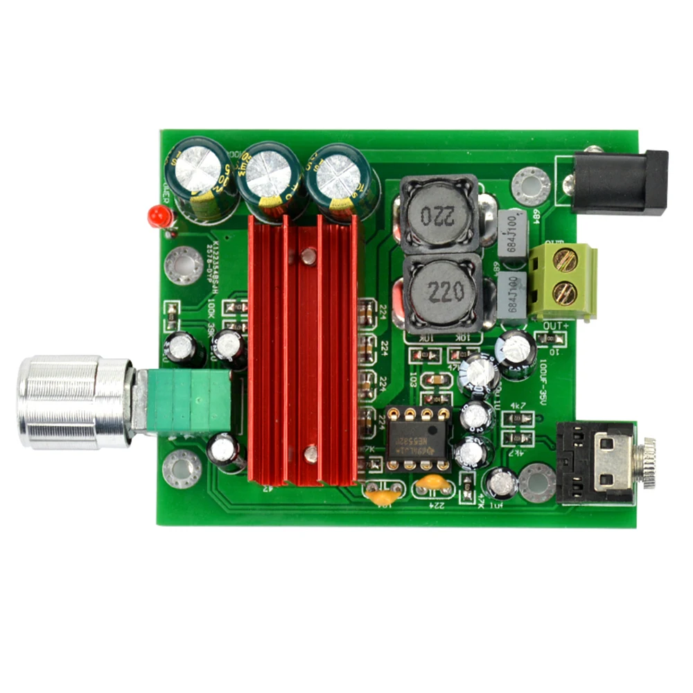

AIYIMA TPA3116 100W Subwoofer Amplifier Board Digital Power Amplifier Board TPA3116D2 Amplifiers NE5532 OPAMP 8-25V