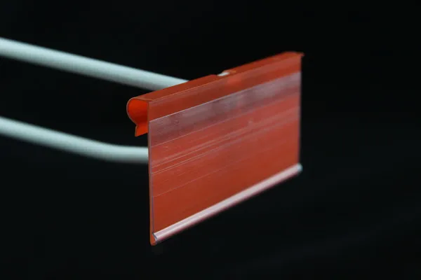 Держатель зажим для ценового знака 8*4 см Т образный крючок возможности