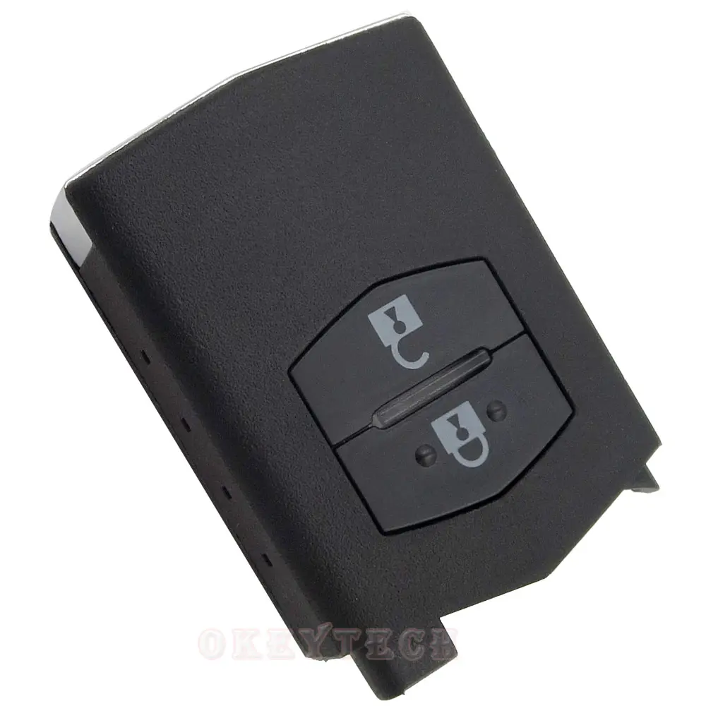 Чехол Okeytech для автомобильного ключа складной чехол с 2 кнопками и дистанционным