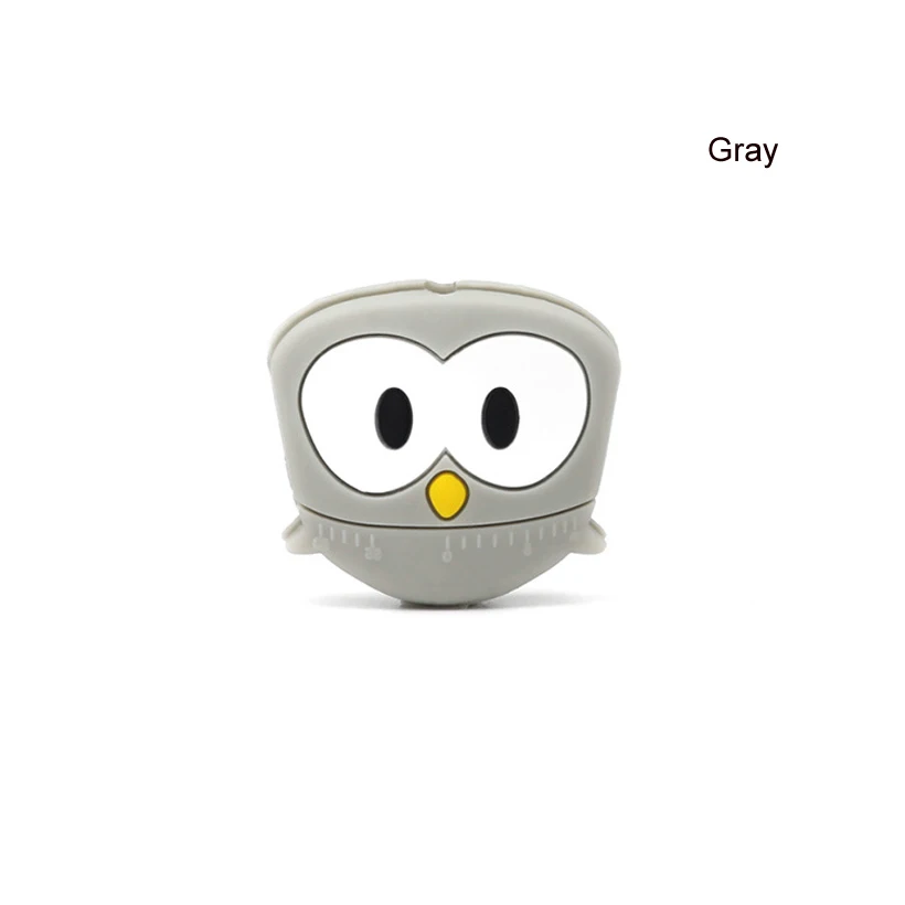 Gray owl 10pcs 10 шт коала силиконовые бусины Сова собака цыпленок утка детские жевательные игрушки для DIY соска цепь ребенок прорезыватель животное уход ожерелье бусы - Цвет: Gray owl 10pcs