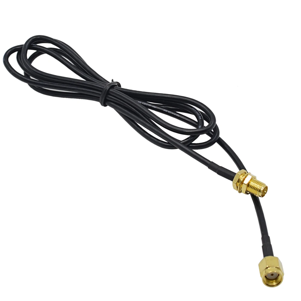 Wi-Fi-антенна CHIPAL длиной 1 м и удлинитель RG174 RP-SMA разъем штырь-гнездо для
