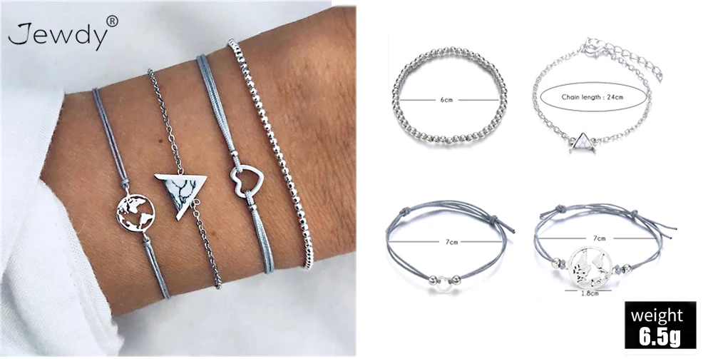 30 Styles Mix Turtle Heart Pearl Wave LOVE Crystal Marble Charm Bracelets for Women Boho Tassel Bracelet Jewelry Wholesale