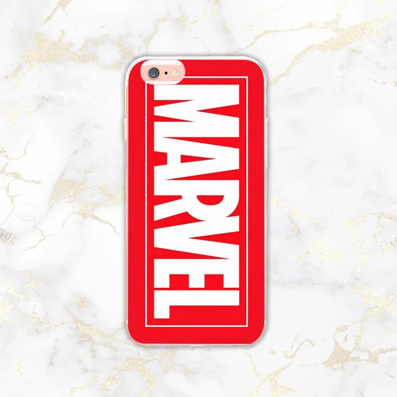 Чехол Marvel для iPhone 8 7 6 6S Plus X 5 5S SE XS XR max удивительный чехол телефона Супермен яд щит