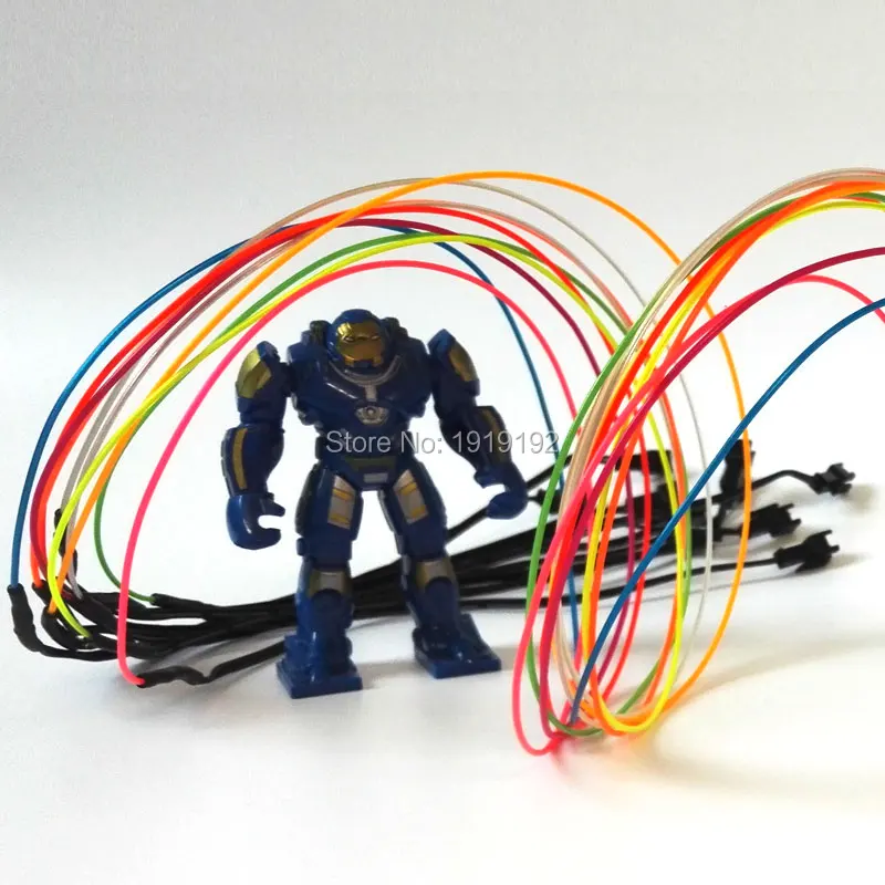 Гибкий неоновый светильник 1 3 мм 10 цветов на выбор без контроллера вечерние