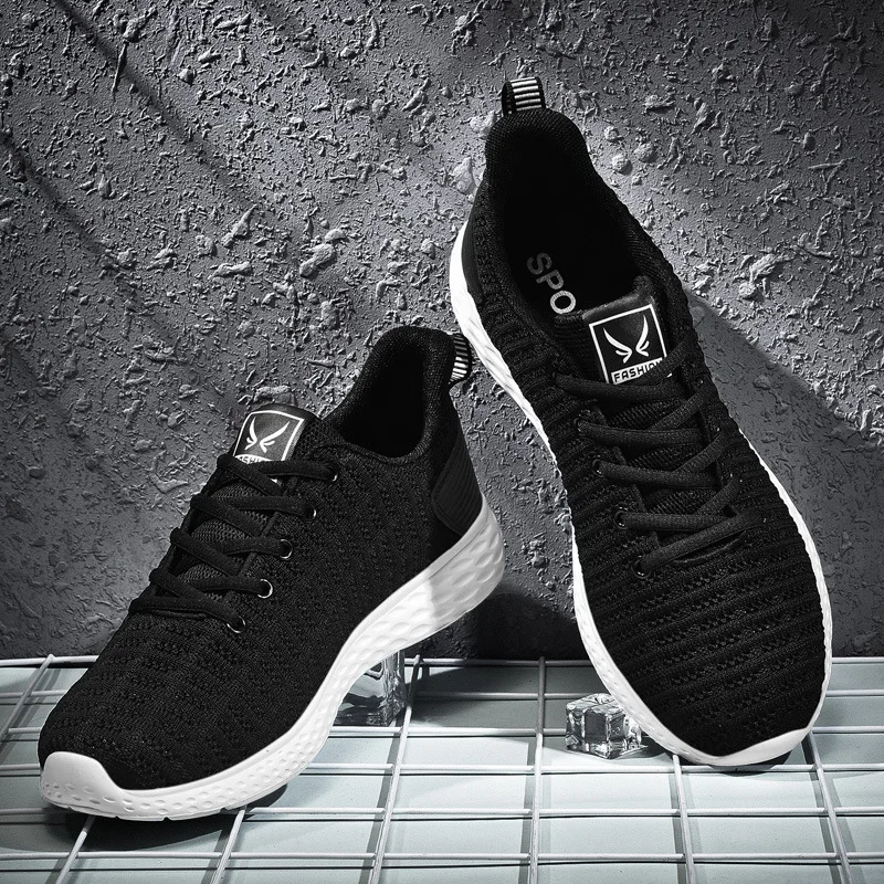 Brand 2021 New Breathable Comfortable Mesh Men Shoes Casual Lightweight Walking Male Sneakers Tenis Feminino Running Footwear 2a |