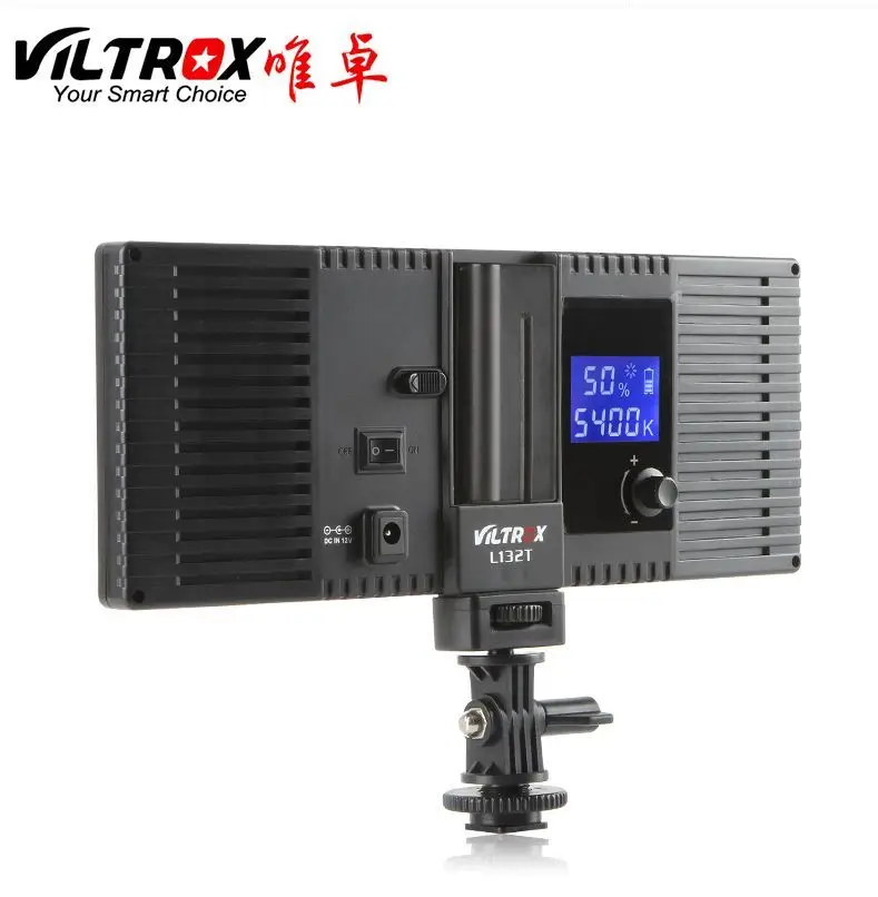 L132T LED Video Light Ultra Thin LCD Bi-Color &amp Dimmable DSLR Studio Lamp Panel for Camera DV Camcorder | Электроника