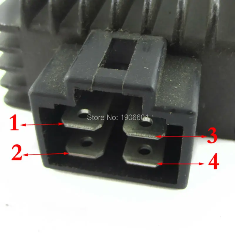 12 В регулятор напряжения GY6 QMB139 4pin 50cc-150cc мопед квадроцикл Байк 4 Pin бесплатная