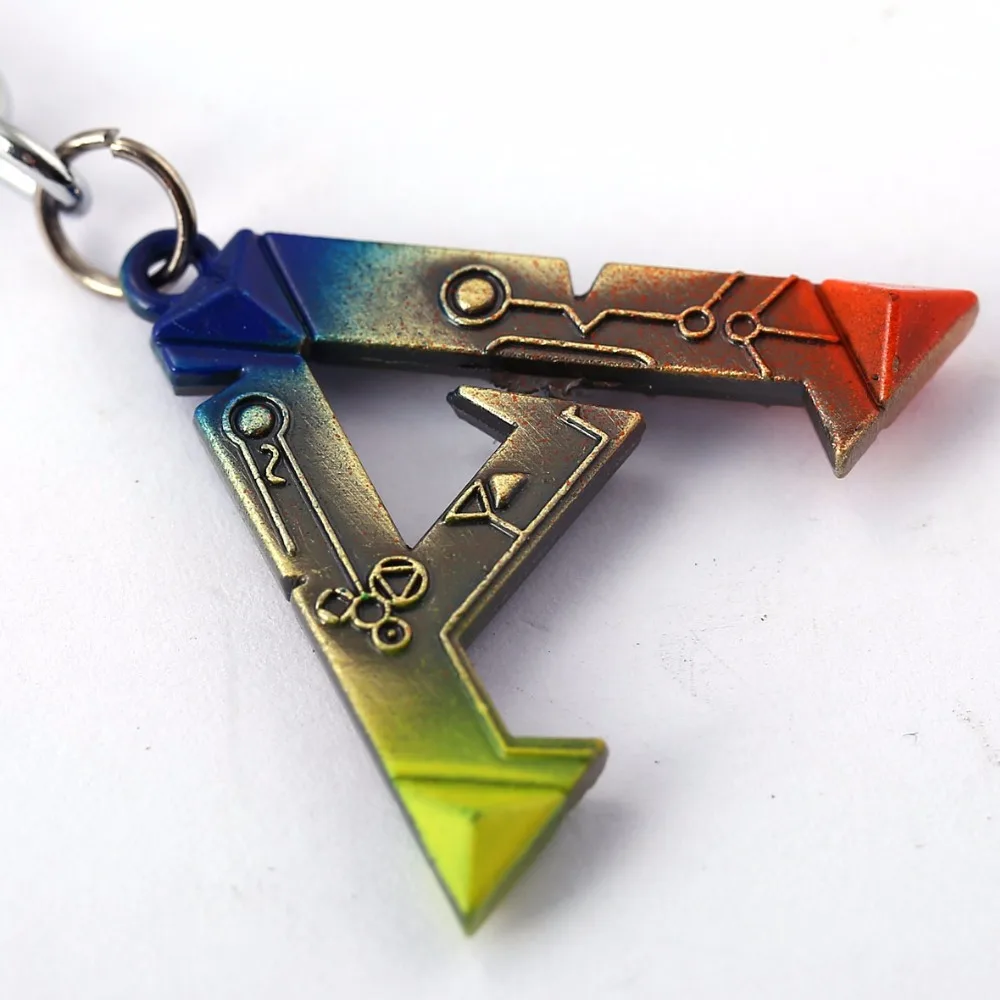 Брелок ARK Survival Evolved с красочной надписью изысканный подарок мужской женский