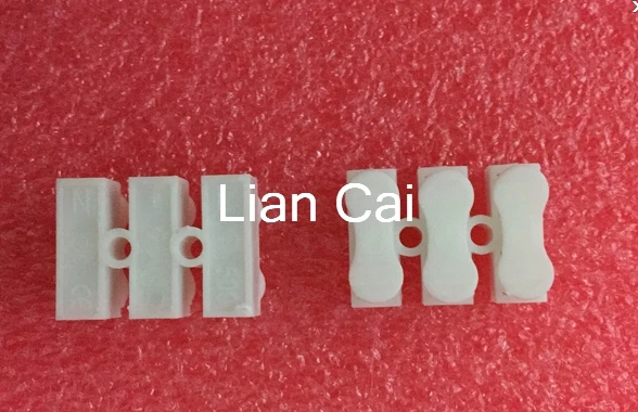 100 шт. 2-контактный 3-контактный пружинный зажим для кабеля с самоблокировкой