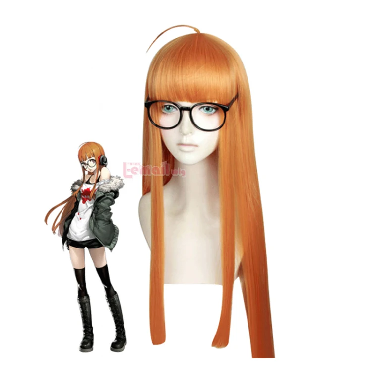 Парик L-email для Игры Persona 5 Косплей парики Ann Takamaki Makoto Niijima Futaba Sakura Ren Amamiya синтетические волосы Perucas Косплей парик