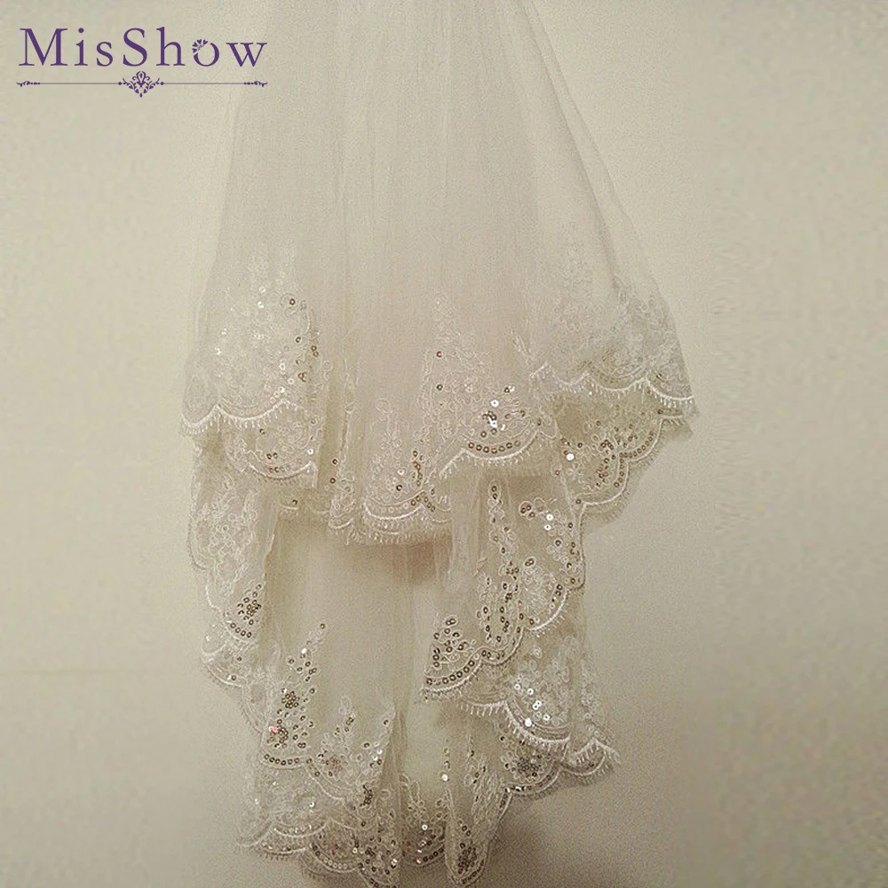 Фата свадебная двухслойная с гребнем и блестками 1 5 м|wedding veil|bridal veilshort bridal veil |