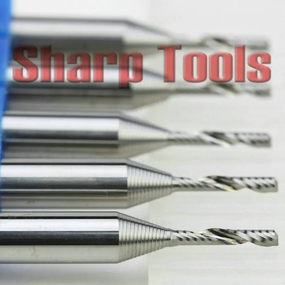 1 шт. 6 мм Ced2 5mm одна флейта Endmill Карбид CNC бит профессиональный резак для акриловых
