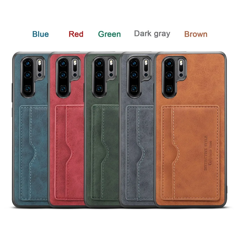 Магнитный чехол кошелек Yeesite для Huawei P30/P30 Pro/P30 Lite роскошный кожаный с подставкой и