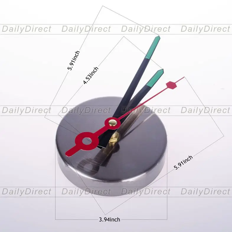 1x большие Веселые Дельфин DIY домашний декор Безрамные настенные часы Виниловые