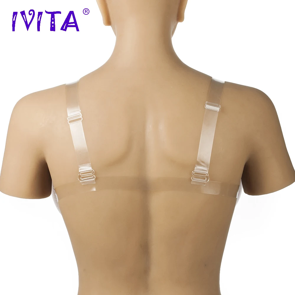 IVITA 4600 г силиконовая грудь формирует ложную для трансвеститов Драг королева