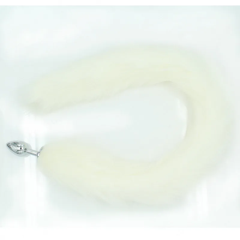 5 Colors Metal Anal Plug Lovely Fox Tail Erotic Anus Toys Butt Sex for Woman Men Gay Sexy Adult Cosplay | Красота и здоровье