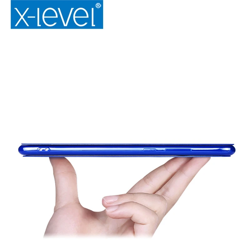 Роскошный чехол X Level в деловом стиле из искусственной кожи для huawei P20 Lite флип Nova
