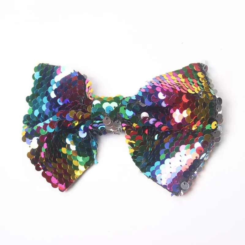 5-дюймовые двусторонние заколка для волос девочек заколки с блестками детские