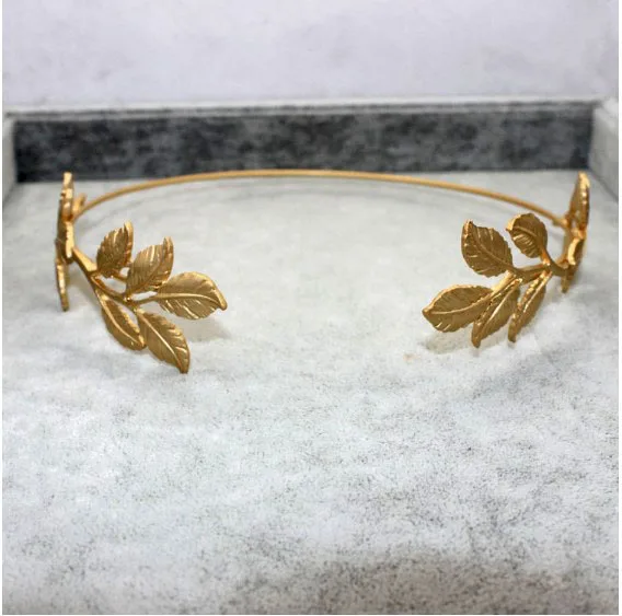 Новое поступление винтажные золотистые украшения для волос в стиле барокко с