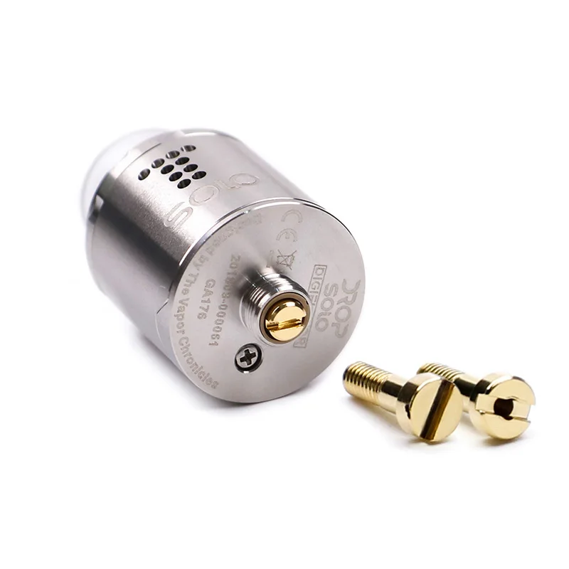 2 шт. оригинальная Digiflavor Drop Solo RDA одинарная катушка 22 мм капля с двумя колпачками