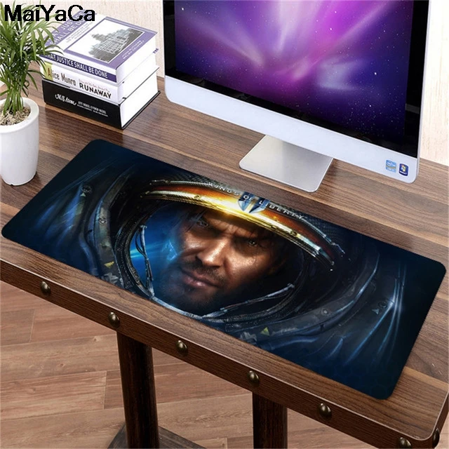 MaiYaCa большой коврик для мыши StarCraft 2 игровой геймер Большой размер XL с