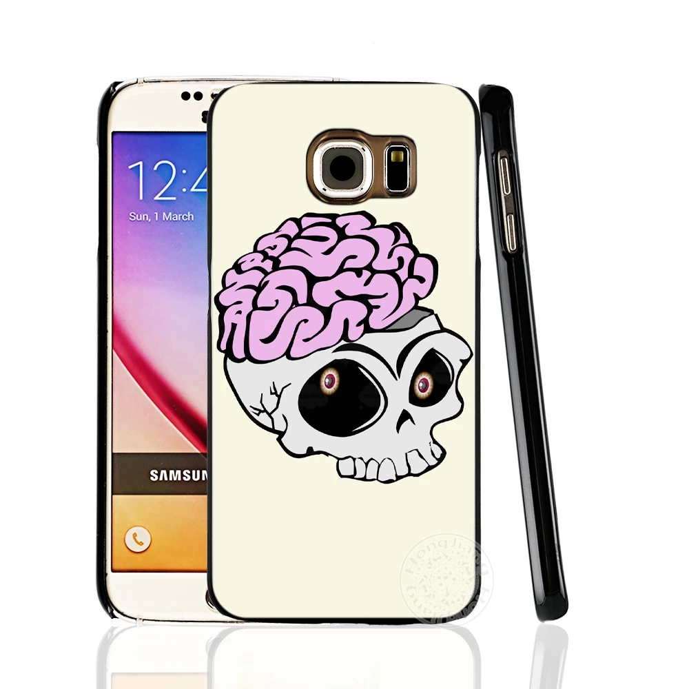 HAMEINUO Хэллоуин череп мультфильм сотовый телефон чехол для Samsung Galaxy S7 edge PLUS S8 S6 S5 S4 S3