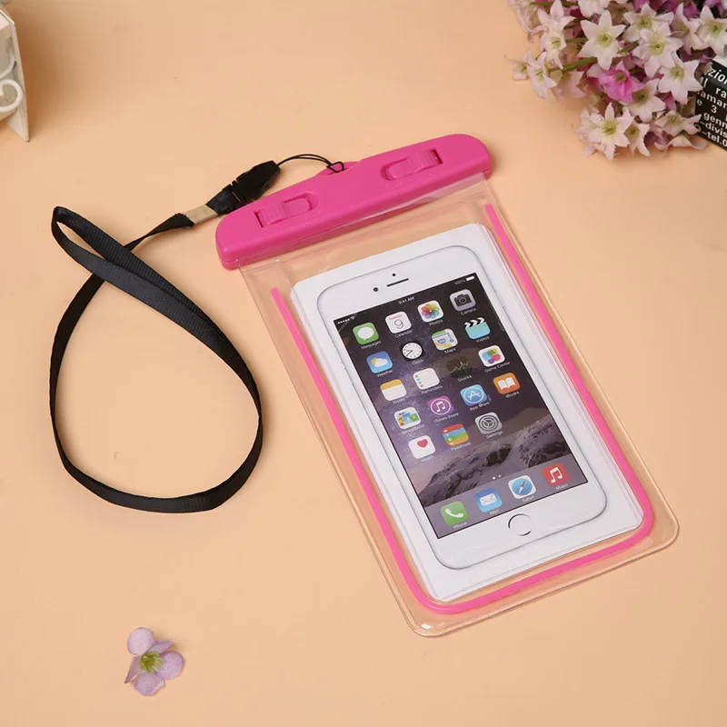 Прозрачная водонепроницаемая сумка из ПВХ 1 шт.|waterproof pvc|cover pvcwaterproof pouch case |